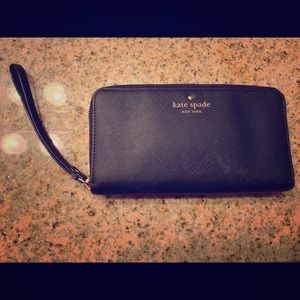 Kate spade black wallet